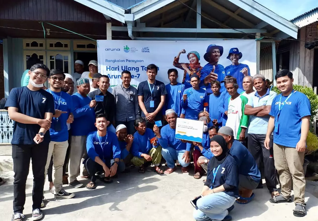 Penuhi Compliance Melaut Aruna Lengkapi Nelayan Binaan dengan kusuka